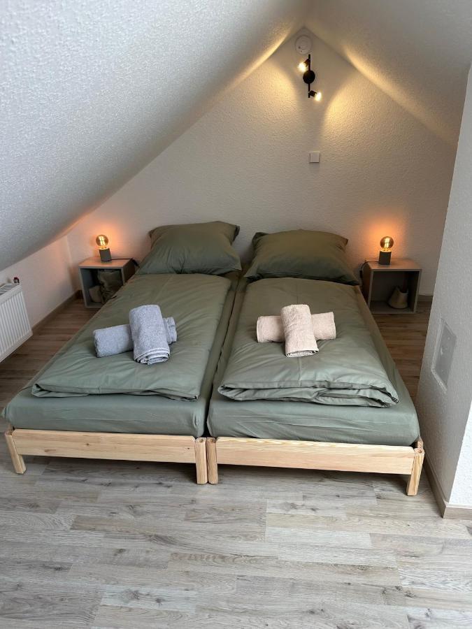 Gemuetliche Neurenovierte Dachgeschosswohnung إرفورت المظهر الخارجي الصورة