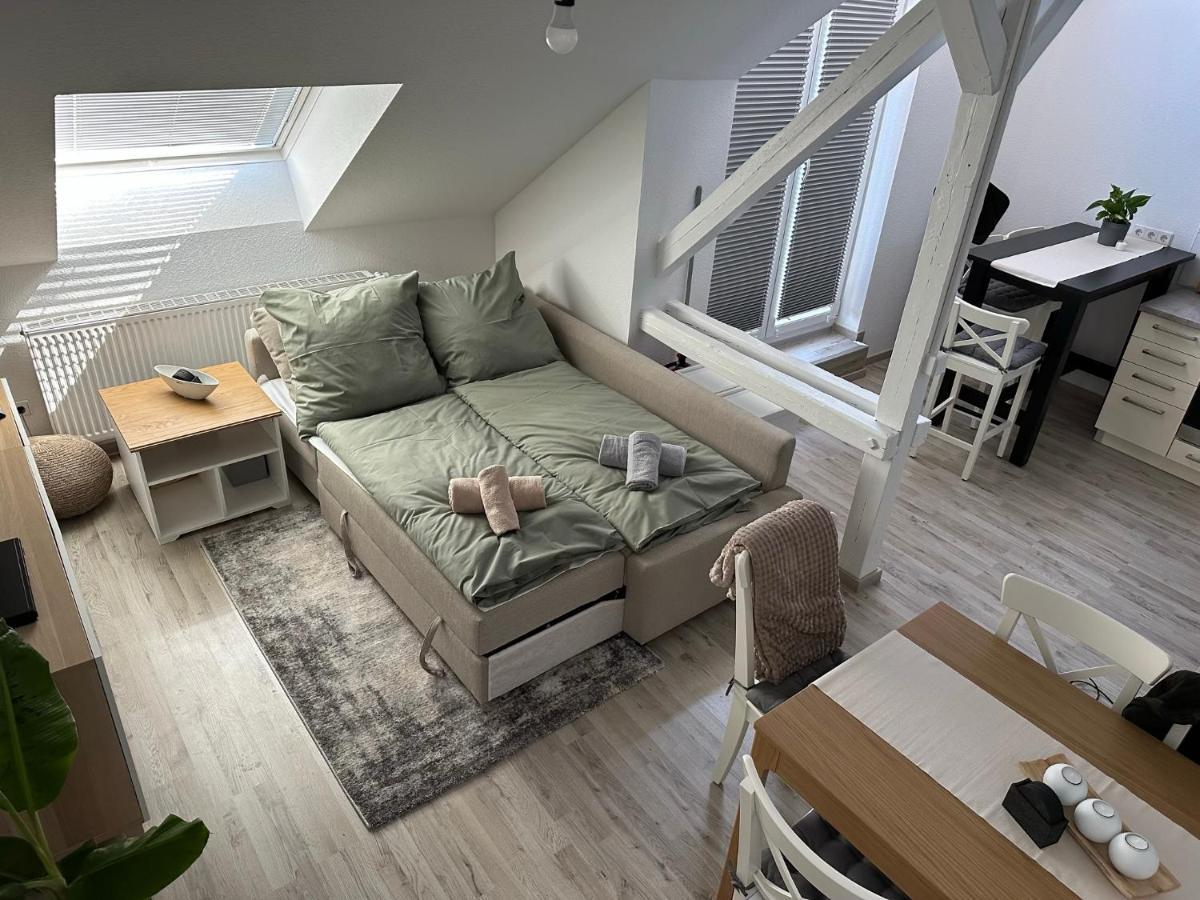 Gemuetliche Neurenovierte Dachgeschosswohnung إرفورت المظهر الخارجي الصورة